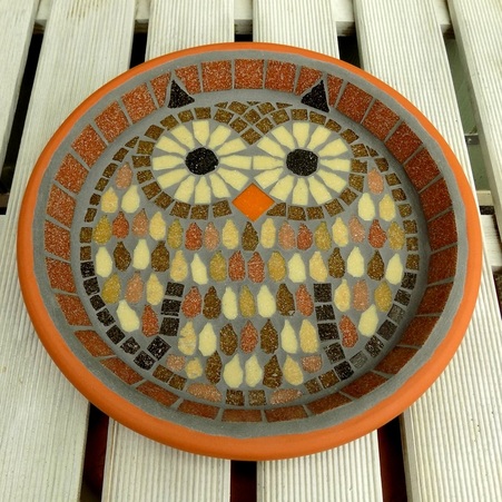 mosaic owl
